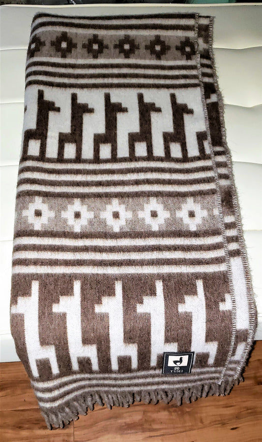 Winter Alpaca Blankets -Throws