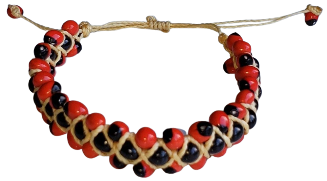 Good Luck -Huayruro3 Bracelet Handcrafted Eco-Friendly Jewelry