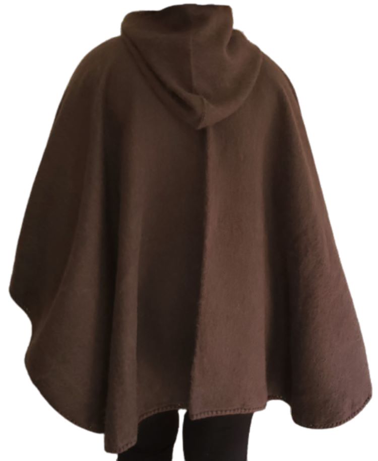 Cape Alpaca Blend, with Hood- 'Luxurious