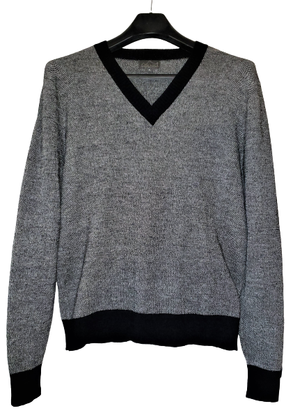 Men's Alpaca Sweater V Neck Pullover