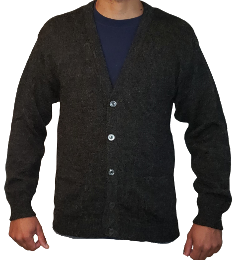 Men's Alpaca Blended Sweater Cardigan