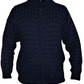 Men's Alpaca Sweater with Full Zipper-Quarter Zipper Pullover