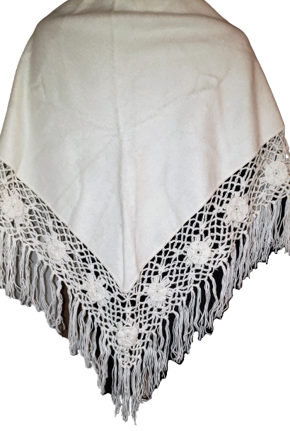 Exotic Shawl/Wrap Alpaca blend, Triangle style