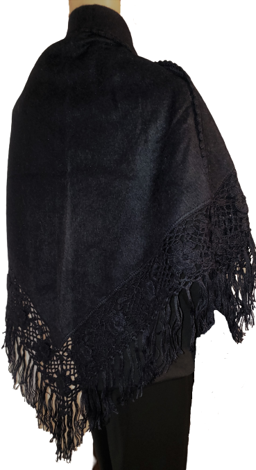 Exotic Shawl/Wrap Alpaca blend, Triangle style