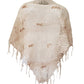 Alpaca Hand Knitted Wraps/Shawls - Rustic Raw