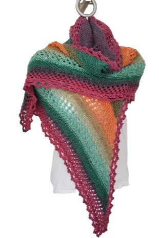 Alpaca Blended Hand Knitted Wraps/Shawls -ANDES