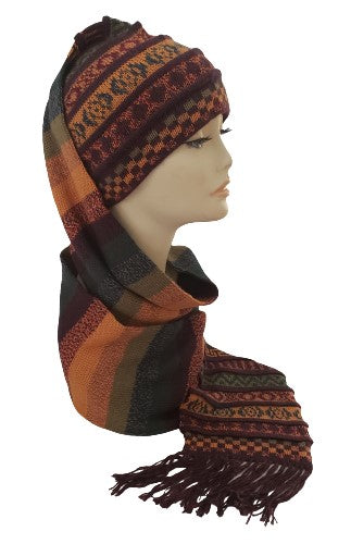 Warmest Alpaca Hat-Scarf - UNISEX HAT