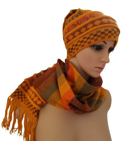 Warmest Alpaca Hat-Scarf - UNISEX HAT