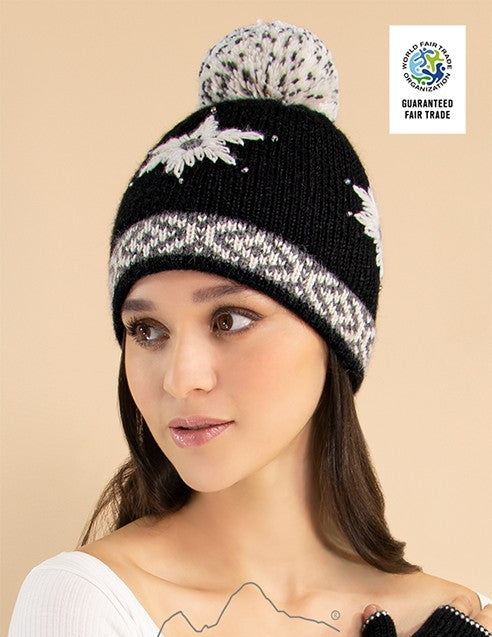 Premium Alpaca Beanie with Fleece Lining - Ultra Soft Winter Hat | Inka Arts