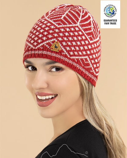 Luxurious Alpaca Beanie with Fleece Lining - Ultra Soft Winter Hat | Inka Arts