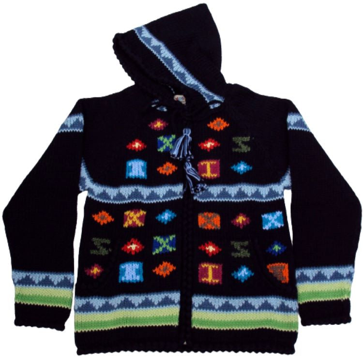 Icon  Cotton Hooded Sweaters for Children