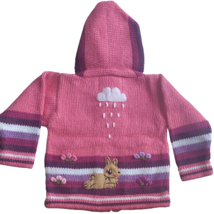 Bumble Bee Cotton Hooded Sweaters for Children