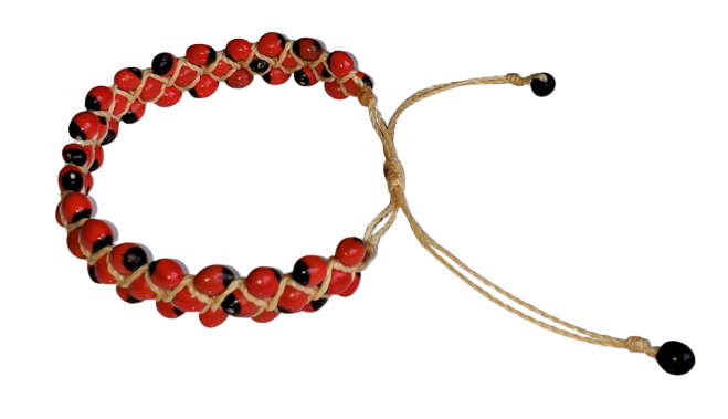 Good Luck -Huayruro3 Bracelet Handcrafted Eco-Friendly Jewelry