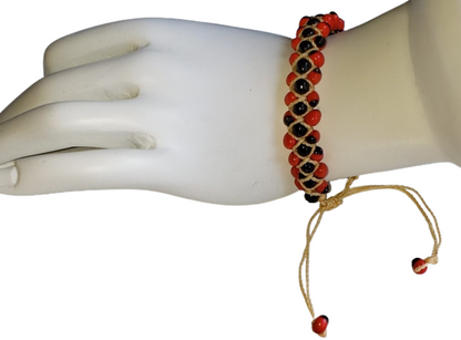 Good Luck -Huayruro3 Bracelet Handcrafted Eco-Friendly Jewelry