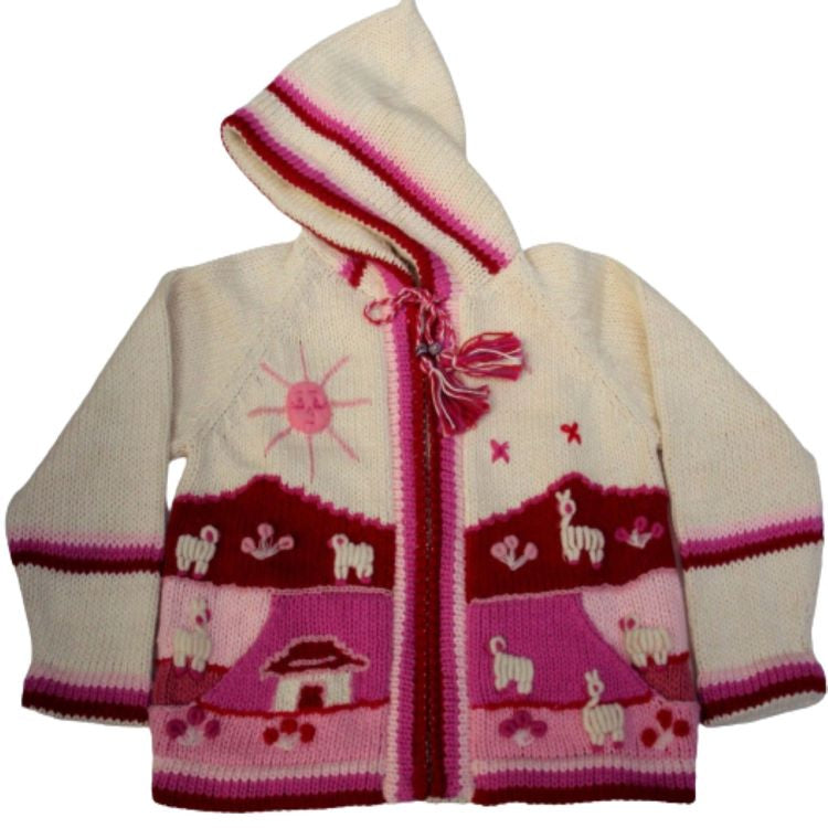 Llamitas Cotton Sweater for Children