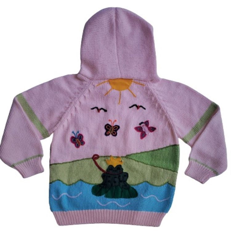 Princess Cotton Hooded Sweaters for Children