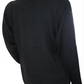 Black Women's Alpaca Button Cardigan Sweater, 'ALPACA MACHU PICCHU SWEATER