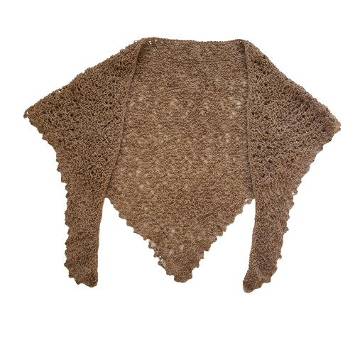 Alpaca Hand Knitted Wraps/Shawls- Lace design