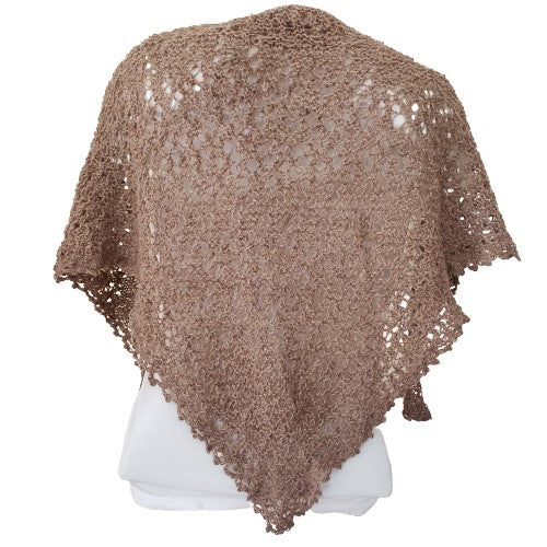 Alpaca Hand Knitted Wraps/Shawls- Lace design