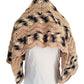 Alpaca Blended Hand Knitted Wraps/Shawls - ZigZag