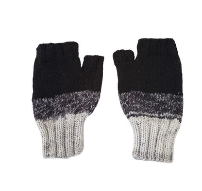 Alpaca Hand Knitted Gloves - Fingerless