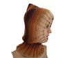 Alpaca Blended Hand Knitted Hat & Neck Warmer ONE PIECE -Unisex-FALL