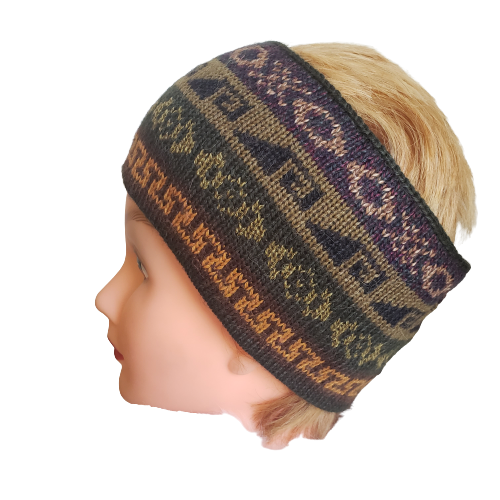 Alpaca Reversible Headband - UNISEX Headband