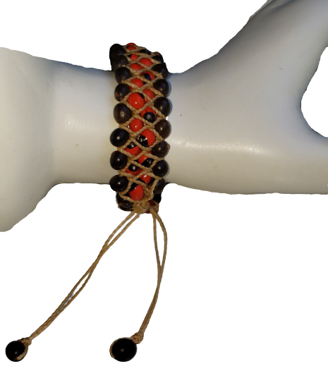 Good Luck -Huayruro3 Bracelet Handcrafted Eco-Friendly Jewelry